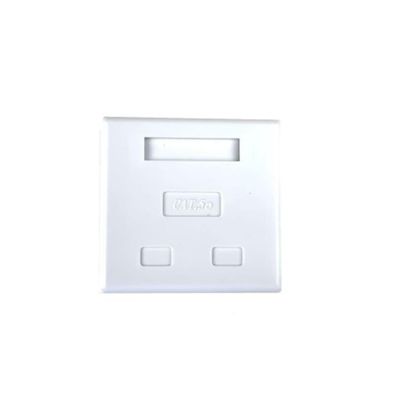 Розетка EServer (WT-2015A) 2хRJ-45, Cat5Е, внешняя, белый