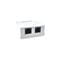 Фото - Розетка EServer (WT-2015A) 2хRJ-45, Cat5Е, внешняя, белый | click.ua