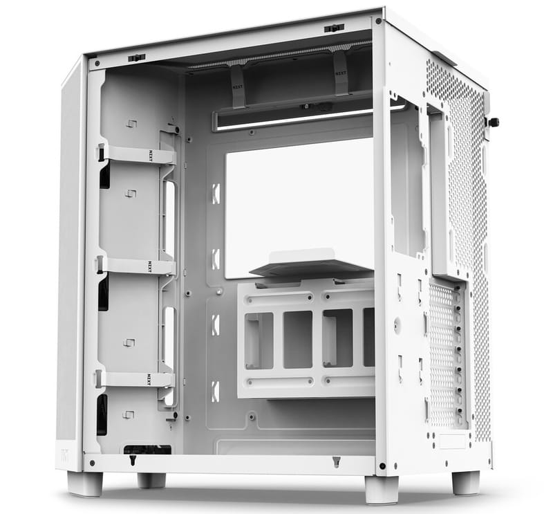 Корпус NZXT H6 Flow White (CC-H61FW-01) без БП