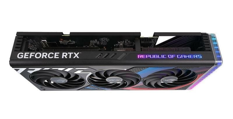 Видеокарта GF RTX 4070 Super 12GB GDDR6X ROG Strix Gaming OC Asus (ROG-STRIX-RTX4070S-O12G-GAMING)
