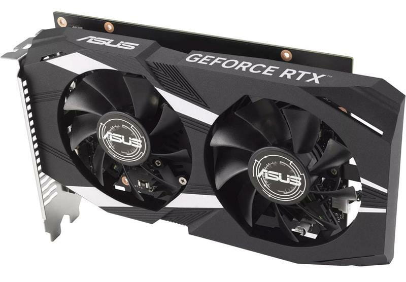 Видеокарта GF RTX 3050 6GB GDDR6 Dual OC Asus (DUAL-RTX3050-O6G)