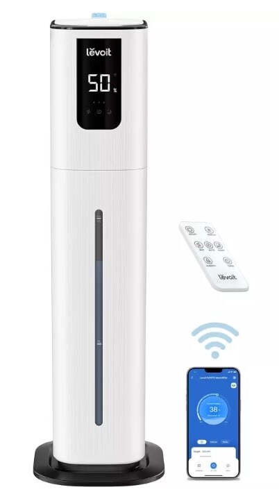Увлажнитель воздуха Levoit Oasis Mist 1000S Smart Ultrasonic Cool Mist Tower LUH-M10 (HEAPHULVSEU0082Y)