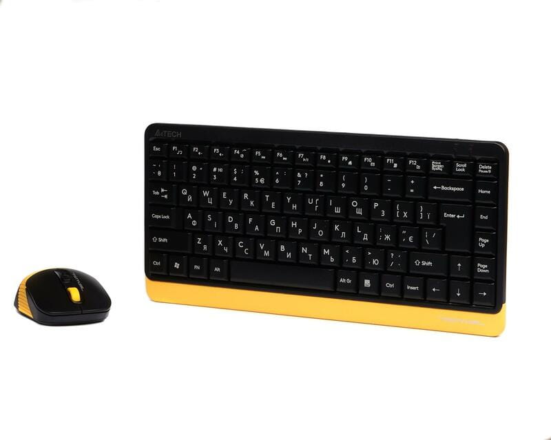 Комплект (клавиатура, мышь) беспроводной A4Tech FG1110 Bumblebee USB