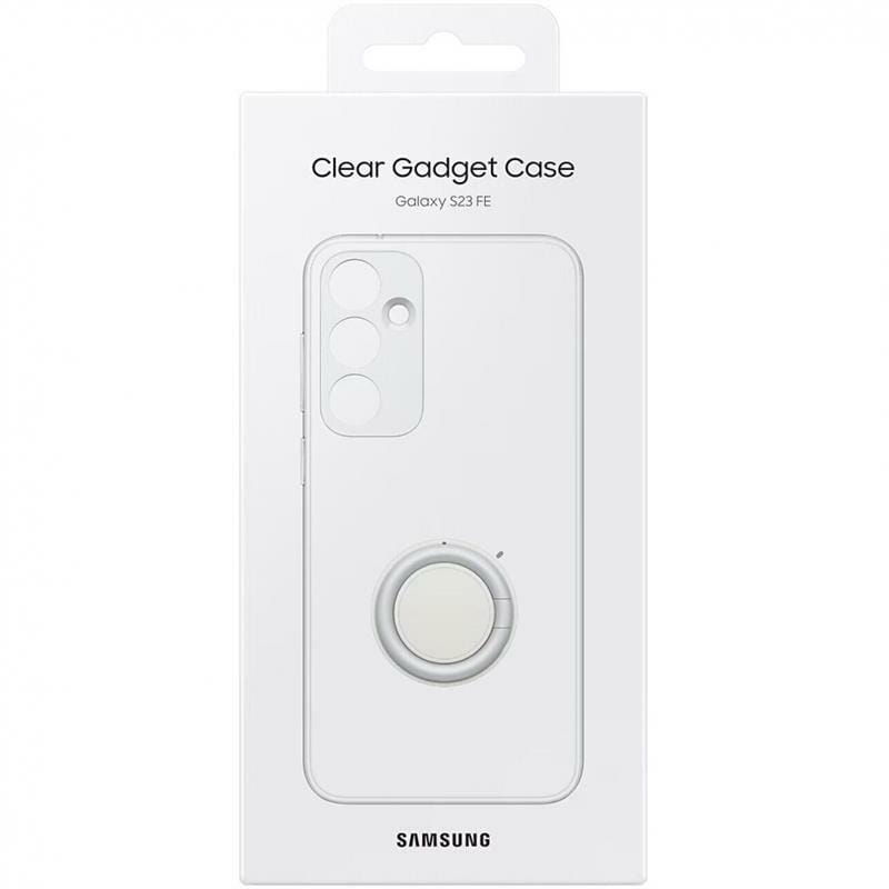 Чeхол-накладка Samsung Clear Gadget Case для Samsung Galaxy S23 FE SM-S711 Transparency (EF-XS711CTEGWW)