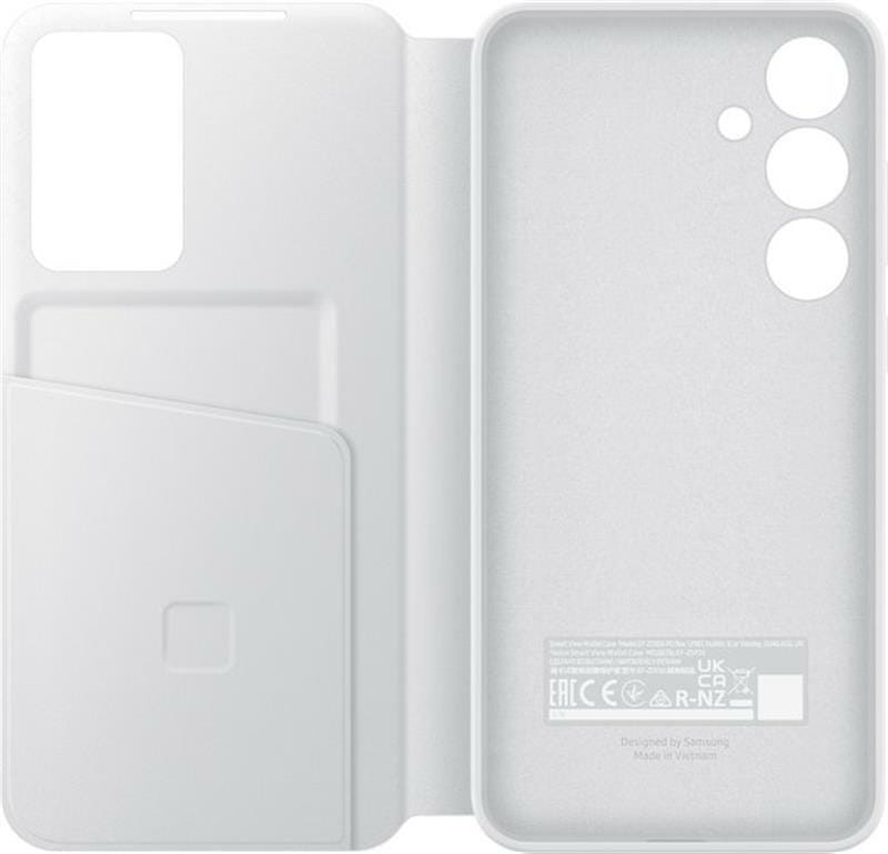 Чeхол-книжка Samsung Smart View Wallet Case для Samsung Galaxy S24+ SM-S926 White (EF-ZS926CWEGWW)