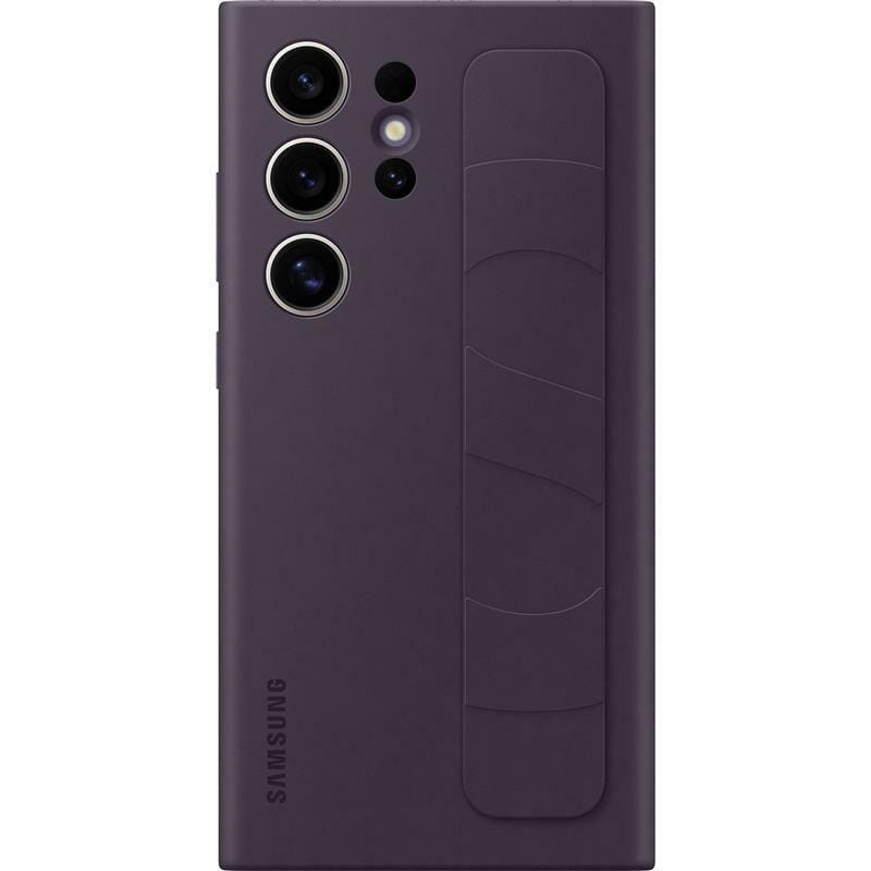 Чохол-накладка Samsung Standing Grip Case для Samsung Galaxy S24 Ultra SM-S928 Dark Violet (EF-GS928CEEGWW)