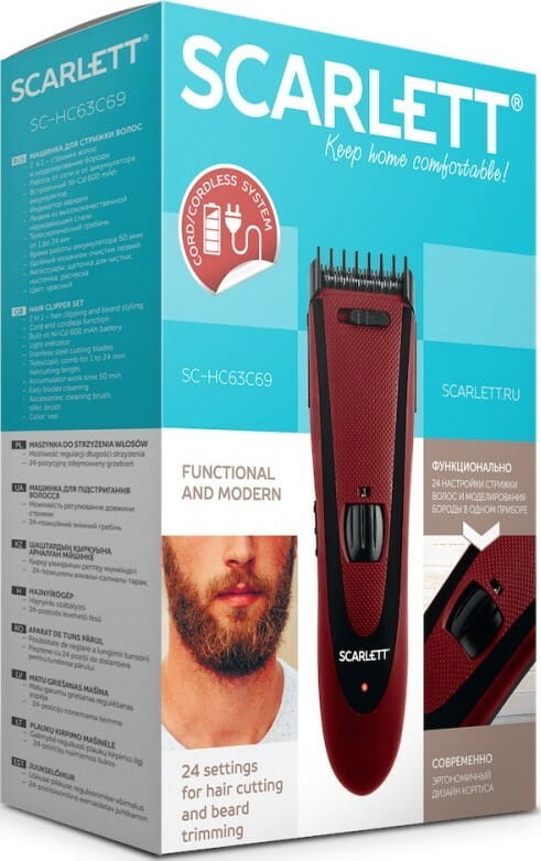 Машинка для стрижки Scarlett SC-HC63C69