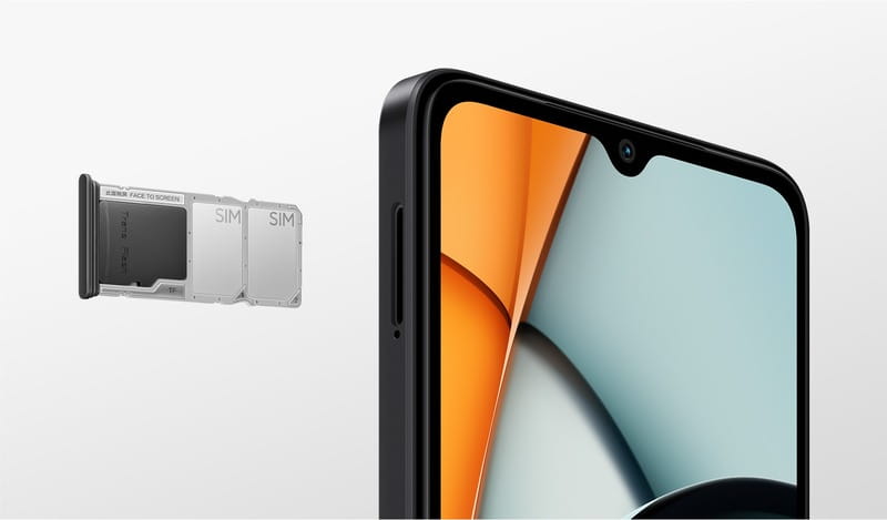 Смартфон Xiaomi Redmi A3 4/128GB Dual Sim Black EU_