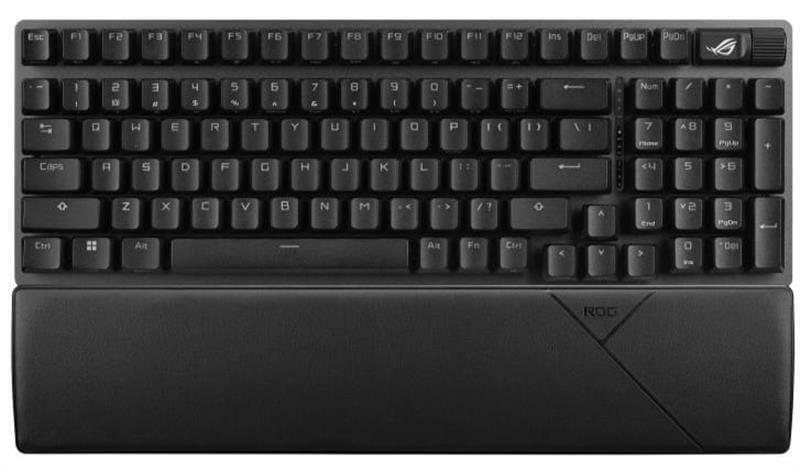 Клавіатура бездротова Asus ROG Strix Scope II 96 RGB NX Wireless Black (90MP037A-BKUA01)