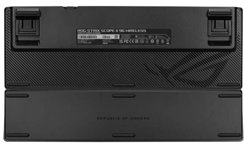 Клавіатура бездротова Asus ROG Strix Scope II 96 RGB NX Wireless Black (90MP037A-BKUA01)