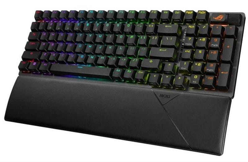 Клавіатура бездротова Asus ROG Strix Scope II 96 RGB NX Wireless Black (90MP037A-BKUA01)