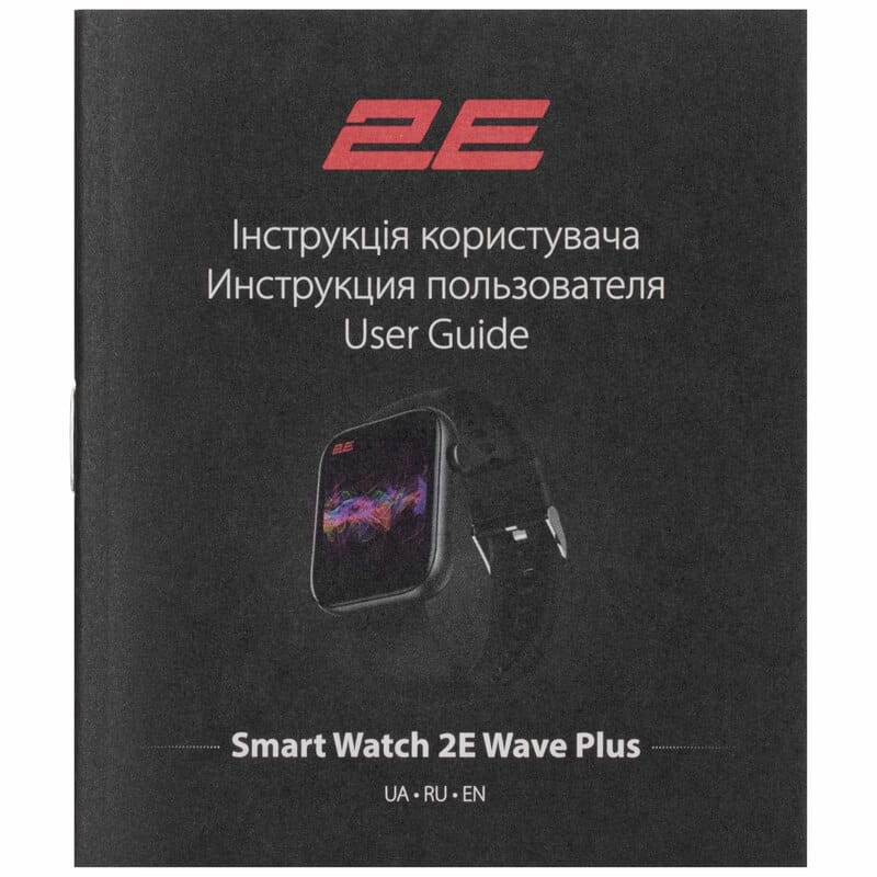 Смарт-часы 2E Wave Plus 47 mm Black (2E-CWW12BK)