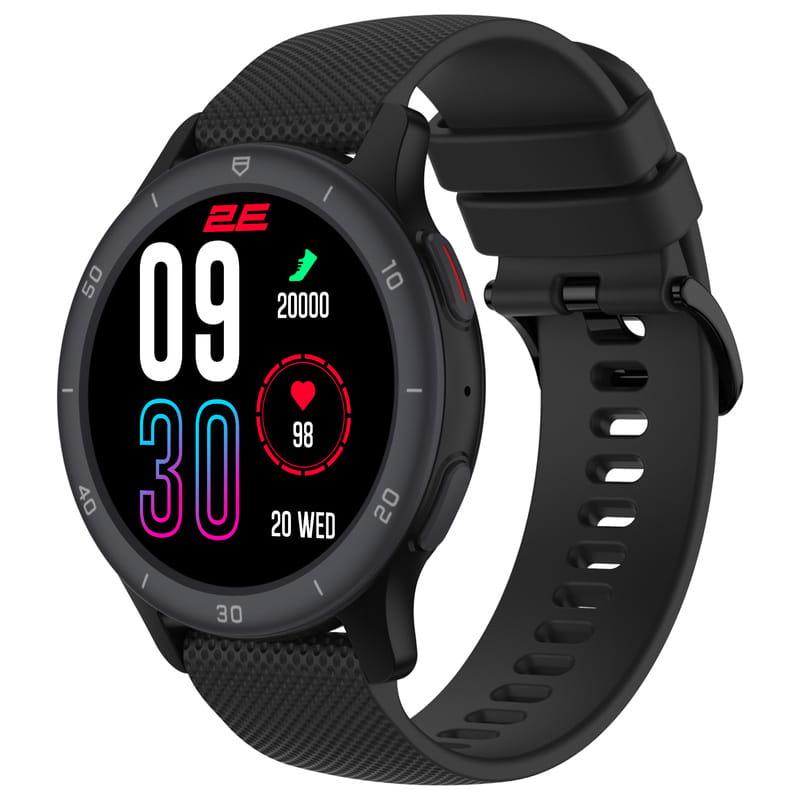 Смарт-часы 2E Motion GT2 47 mm Black (2E-CWW21BK)