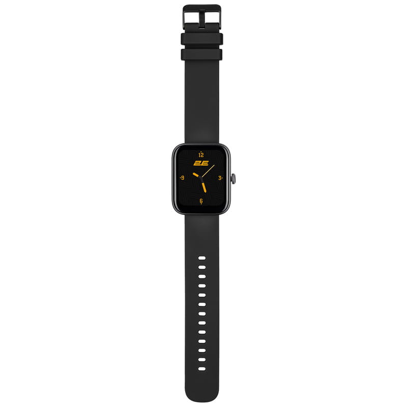 Смарт-часы 2E Alpha SQ Music Edition 46 mm Black (2E-CWW40BK)
