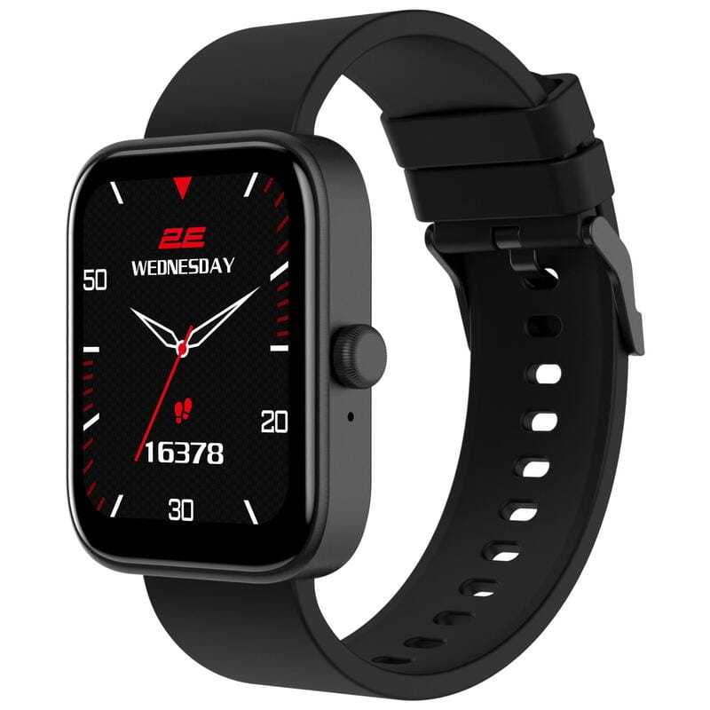 Смарт-часы 2E Alpha SQ Music Edition 46 mm Black (2E-CWW40BK)