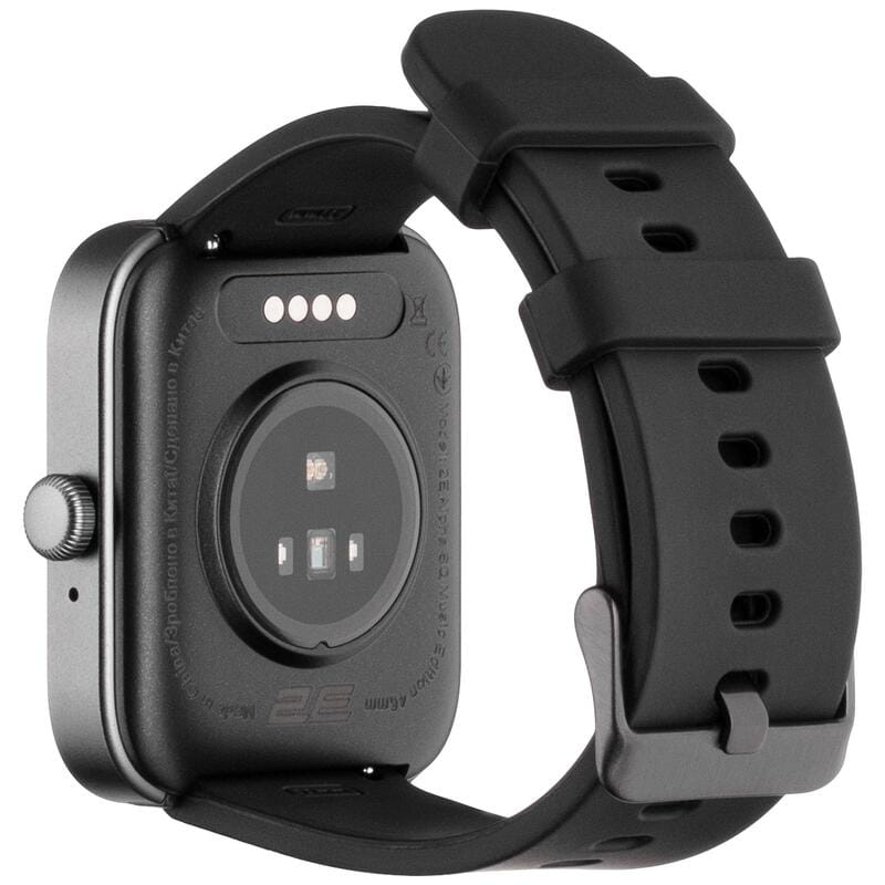 Смарт-часы 2E Alpha SQ Music Edition 46 mm Black (2E-CWW40BK)