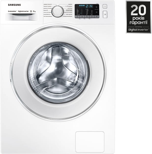 Стиральная машина Samsung WW80J52E0JW/UA