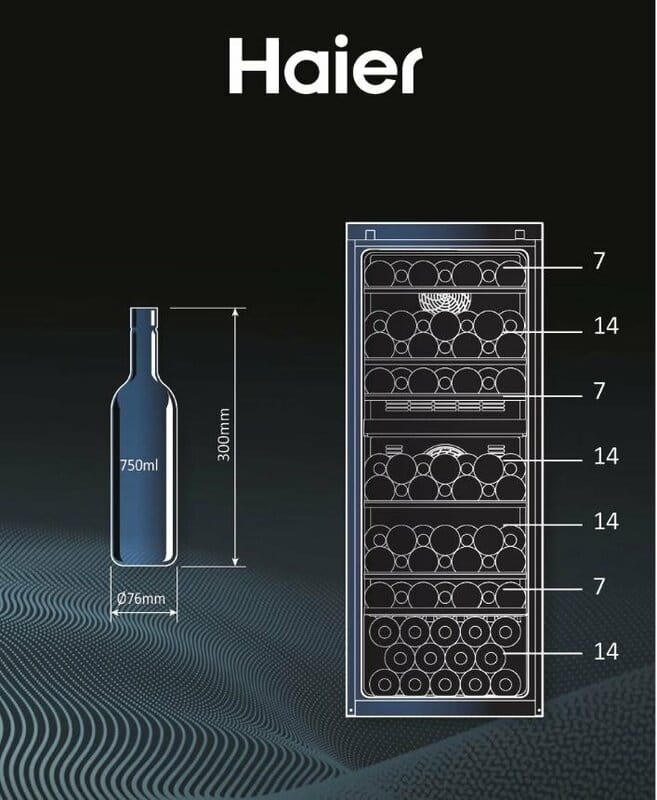Винный шкаф Haier HWS77GDAU1