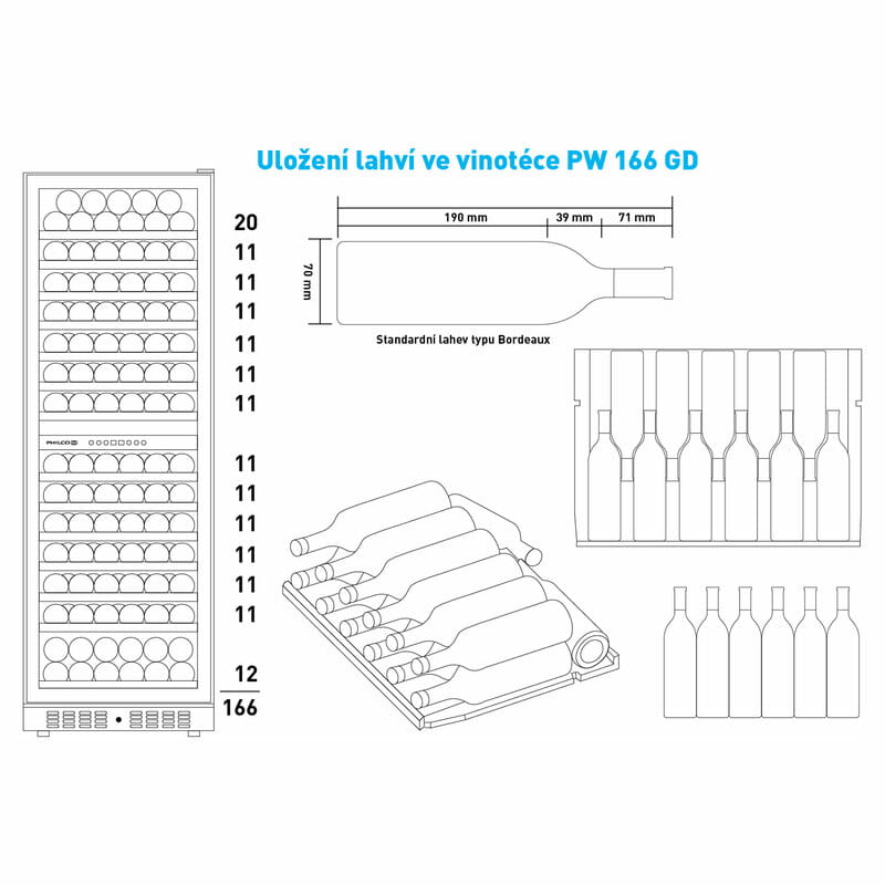 Винный шкаф Philco PW166GD