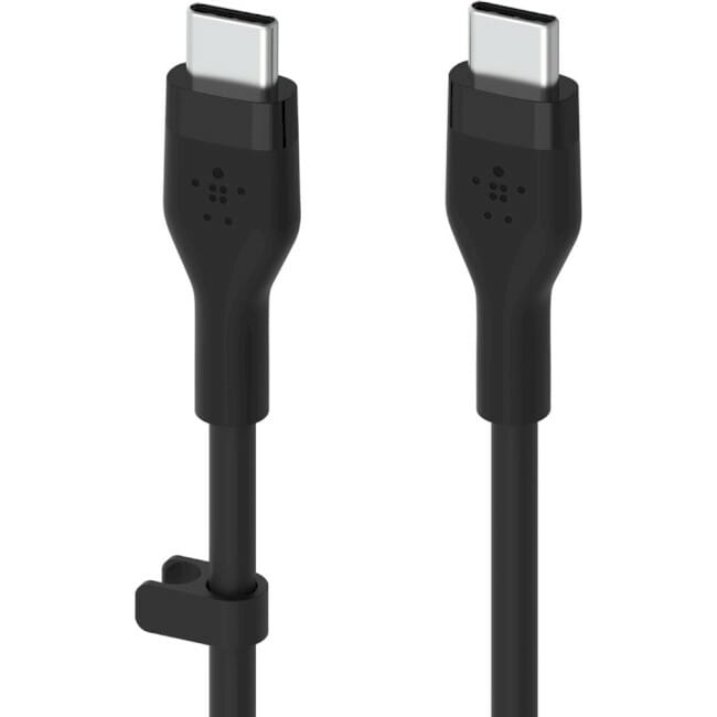 Кабель Belkin Boost Up Charge Flex USB Type-C - USB Type-C (M/M), 60 W, 3 м, Black (CAB009BT3MBK)
