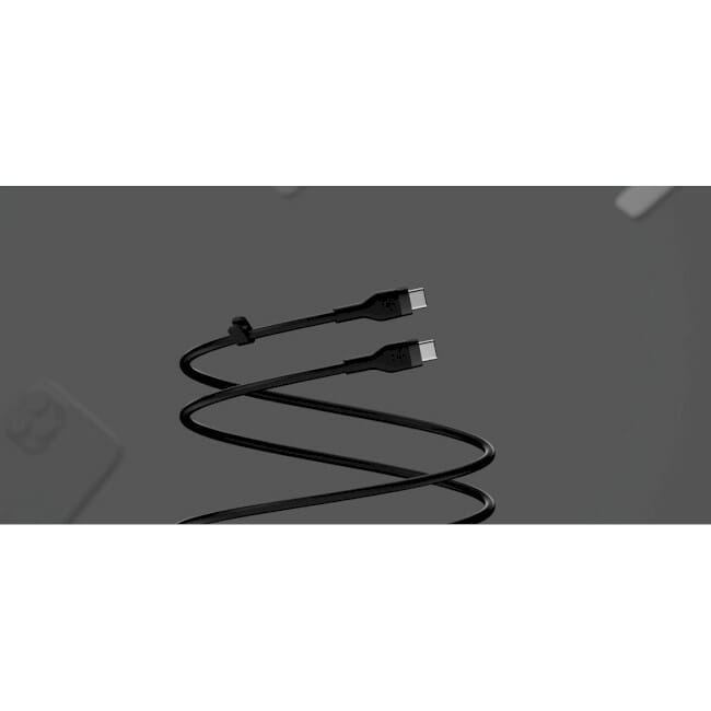 Кабель Belkin Boost Up Charge Flex USB Type-C - USB Type-C (M/M), 60 W, 3 м, Black (CAB009BT3MBK)