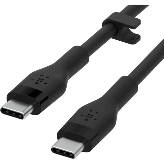 Кабель Belkin Boost Up Charge Flex USB Type-C - USB Type-C (M/M), 60 W, 3 м, Black (CAB009BT3MBK)