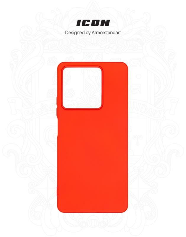 Чохол-накладка Armorstandart Icon для Xiaomi Redmi Note 13 5G Red (ARM71889)