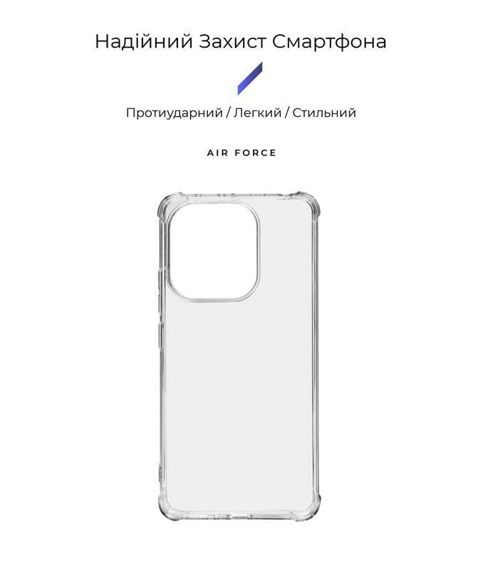 Чехол-накладка Armorstandart Air Force для Xiaomi Redmi Note 13 4G Transparent (ARM71878)