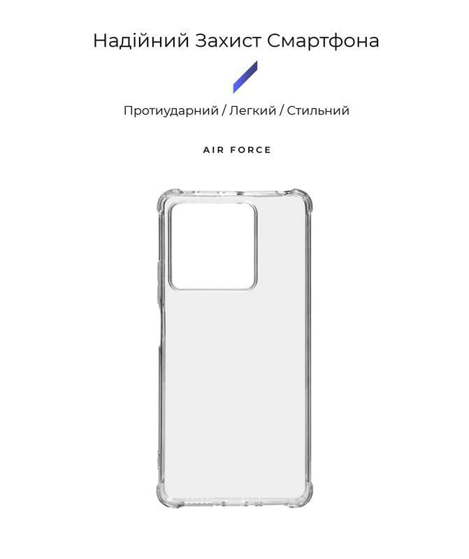 Чехол-накладка Armorstandart Air Force для Xiaomi Redmi Note 13 5G Transparent (ARM73360)