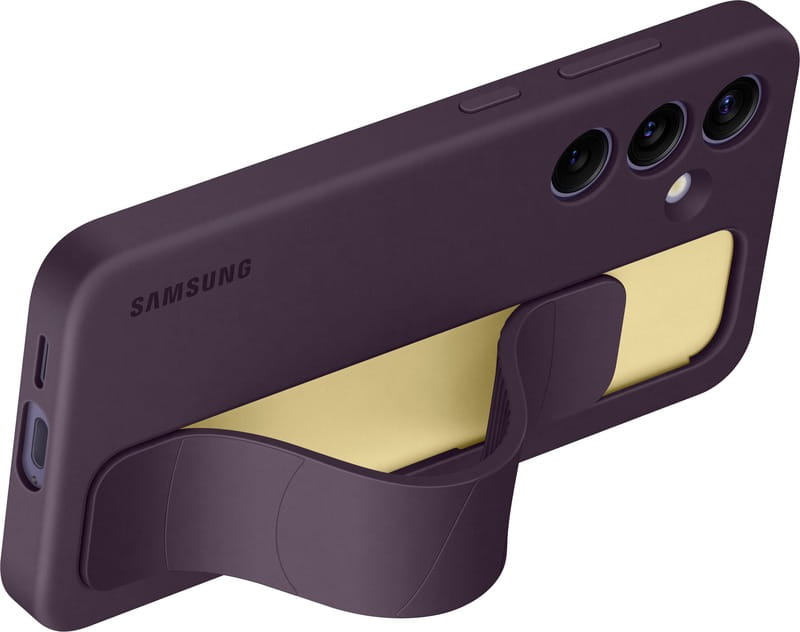 Чeхол-накладка Samsung Standing Grip Case для Samsung Galaxy S24 SM-S921 Dark Violet (EF-GS921CEEGWW)