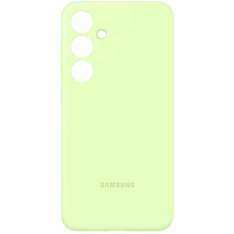 Чехол-накладка Samsung Silicone Cover для Samsung Galaxy S24+ SM-S926 Light Green (EF-PS926TGEGWW)