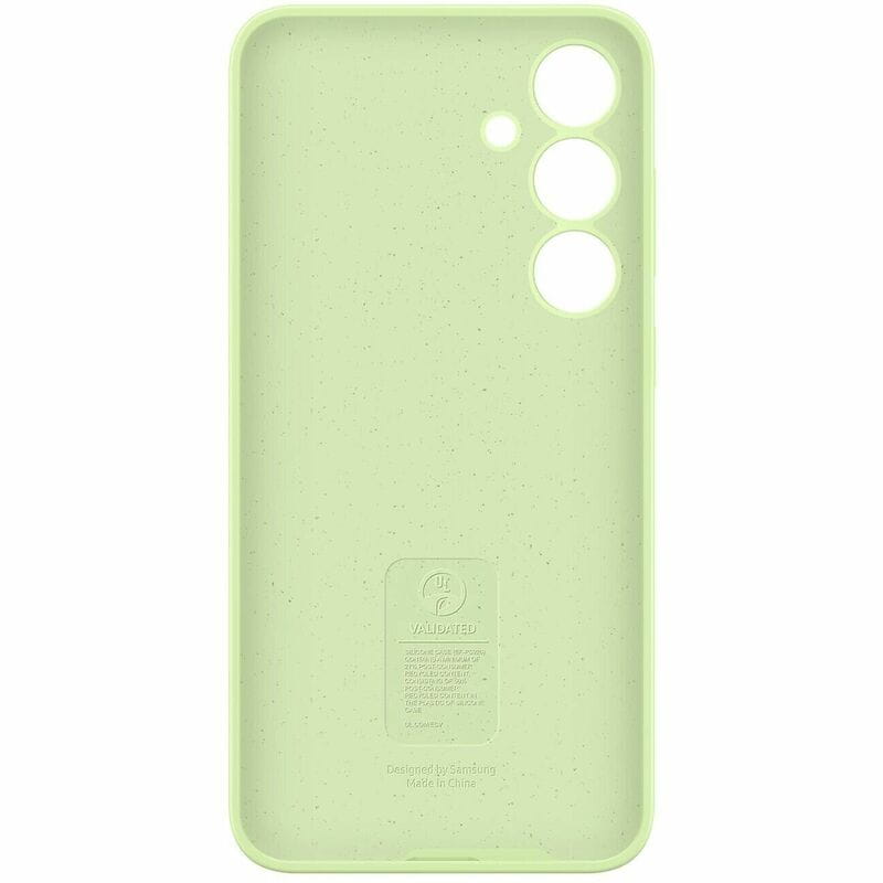 Чехол-накладка Samsung Silicone Cover для Samsung Galaxy S24+ SM-S926 Light Green (EF-PS926TGEGWW)