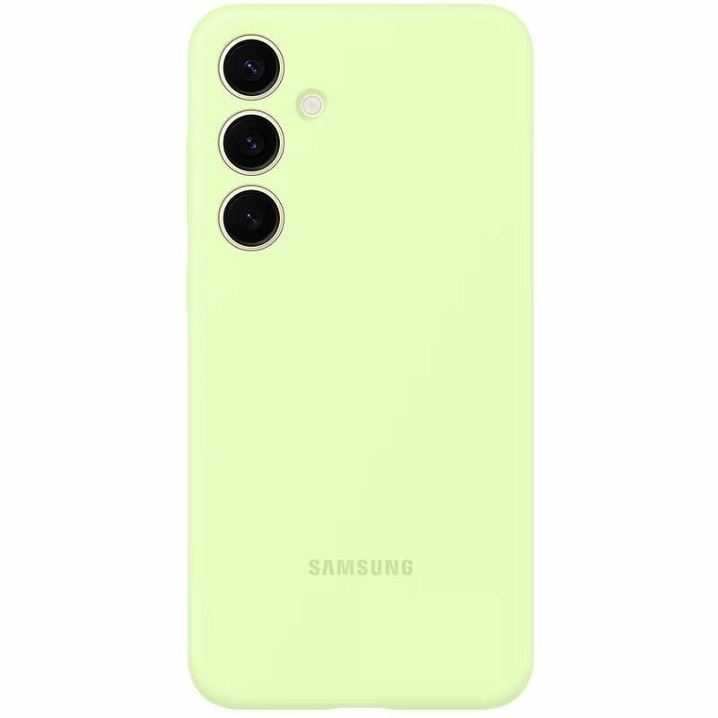 Чехол-накладка Samsung Silicone Cover для Samsung Galaxy S24+ SM-S926 Light Green (EF-PS926TGEGWW)