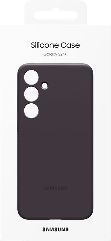 Чохол-накладка Samsung Silicone Case для Samsung Galaxy S24+ SM-S926 Dark Violet (EF-PS926TEEGWW)