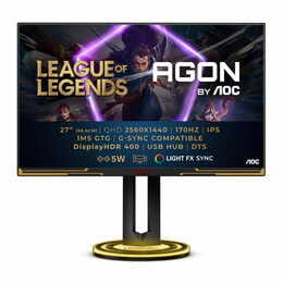 Монитор AOC 27" Agon League of Legends AG275QXL IPS Black/Gold 170Hz