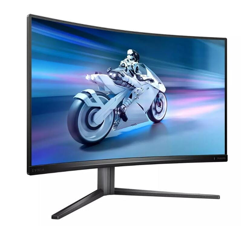 Монiтор Philips 31.5" 32M2C5500W/00 VA Black Curved 240Hz