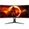 Фото - Монiтор AOC 34" CU34G2XP/BK VA Black Curved 180Hz | click.ua