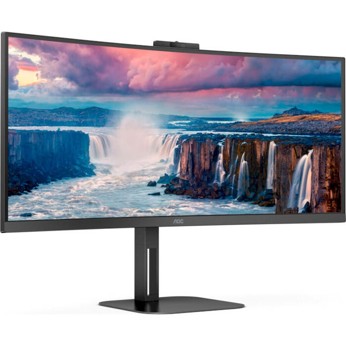 Монитор AOC 34" CU34V5CW/BK VA Black Curved 100Hz