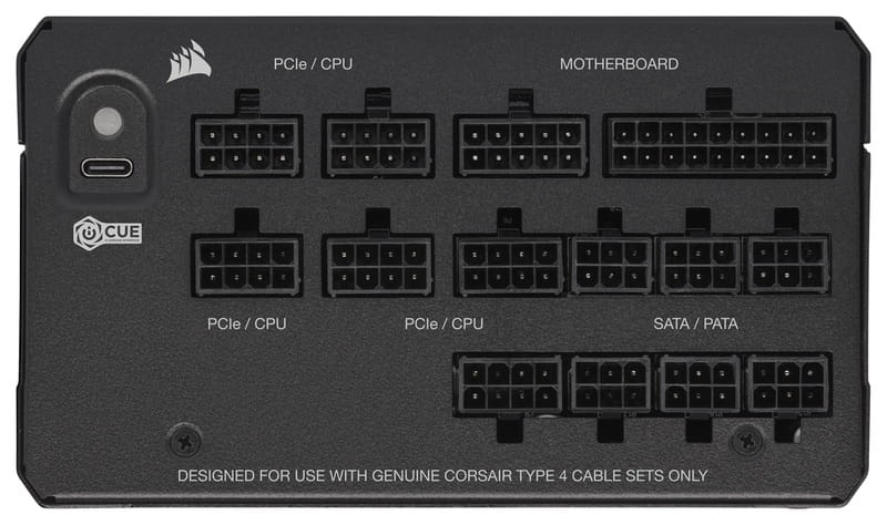 Блок питания Corsair HX1200i PCIE5 1200W (CP-9020281-EU)