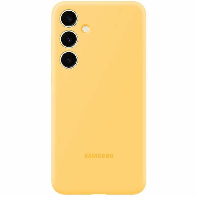 Чохол-накладка Samsung Silicone Cover для Samsung Galaxy S24+ SM-S926 Yellow (EF-PS926TYEGWW)