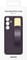 Фото - Чехол-накладка Samsung Standing Grip Case для Samsung Galaxy S24+ SM-S926 Dark Violet (EF-GS926CEEGWW) | click.ua