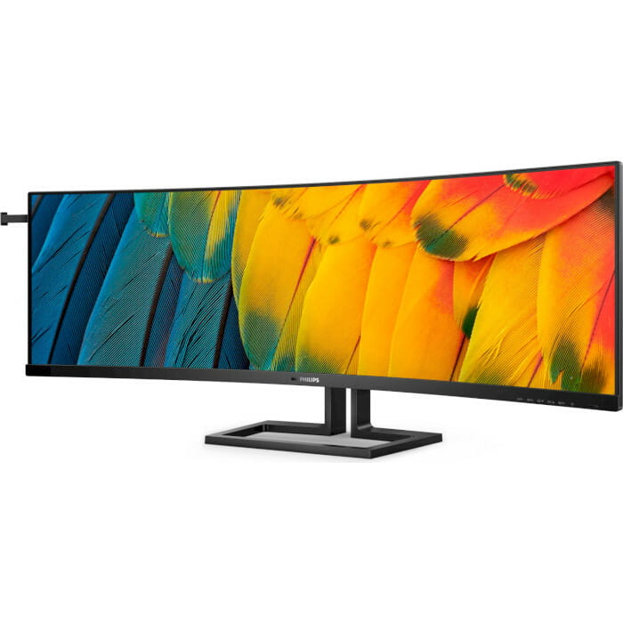 Монiтор Philips 44.5" SuperWide 45B1U6900C/00 VA Black Curved