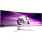 Фото - Монiтор Philips 48.8" Evnia 49M2C8900/00 OLED White/Silver Curved 240Hz | click.ua