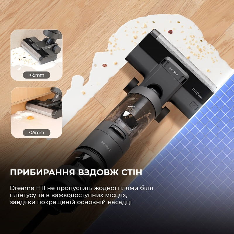 Акумуляторний миючий пилосос Dreame Wet & Dry Vacuum Cleaner H11 Core (HHR21A)