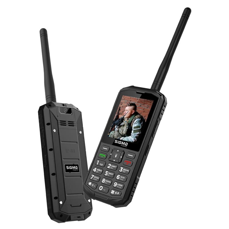 Мобильный телефон Sigma mobile X-treme PA68 Wave Dual Sim Black (4827798466612)