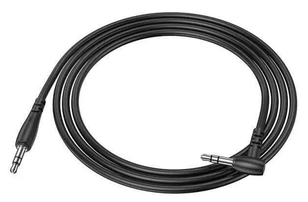 Аудио-кабель Borofone BL10 3.5 мм - 3.5 мм (M/M), 2 м, черный (BL10-2B)