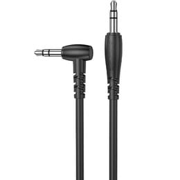 Аудіо-кабель Borofone BL10 3.5 мм - 3.5 мм (M/M), 2 м, чорний (BL10-2B)