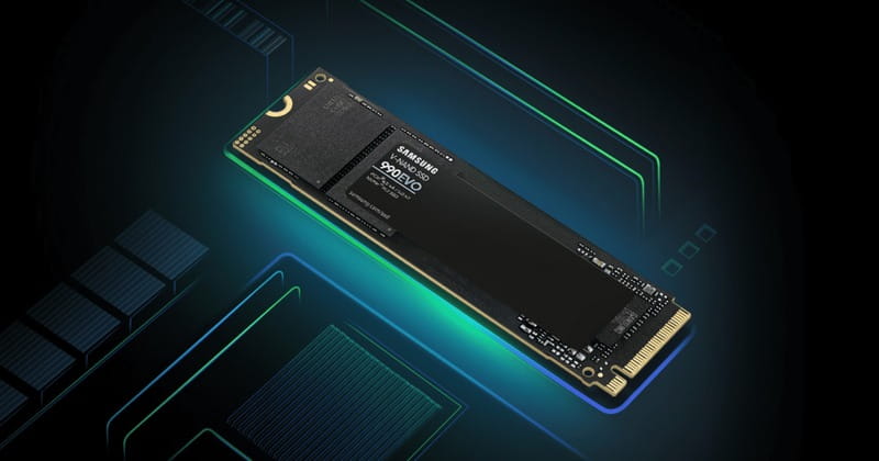 Накопичувач SSD  2ТB Samsung 990 EVO M.2 2280 PCIe 5.0 x4 NVMe V-NAND TLC (MZ-V9E2T0BW)