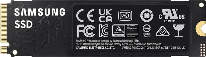 Накопитель SSD  1ТB Samsung 990 EVO M.2 2280 PCIe 5.0 x4 NVMe V-NAND TLC (MZ-V9E1T0BW)
