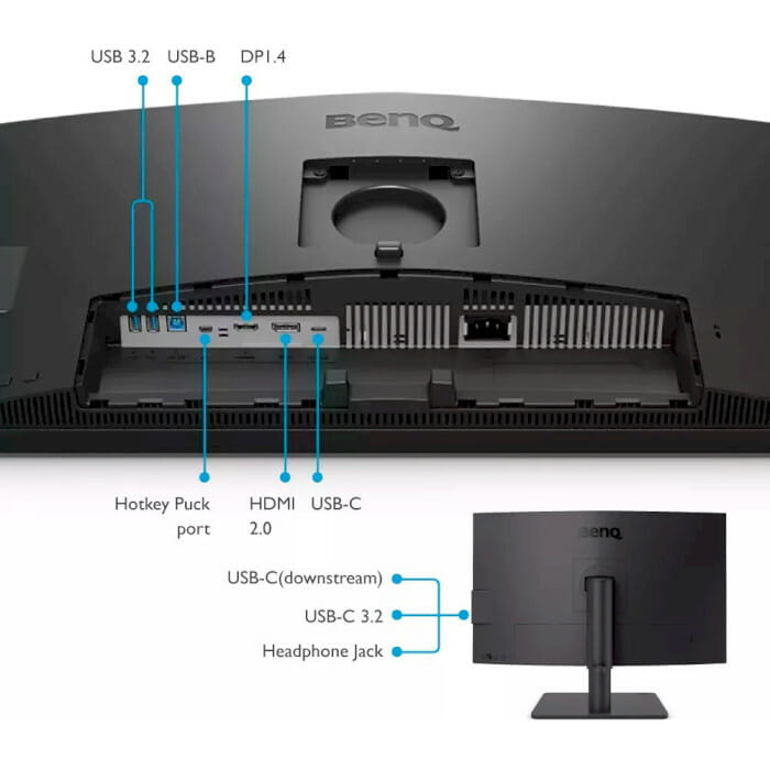 Монітор BenQ 27" PD2706U (9H.LLJLB.QBE) IPS Gray